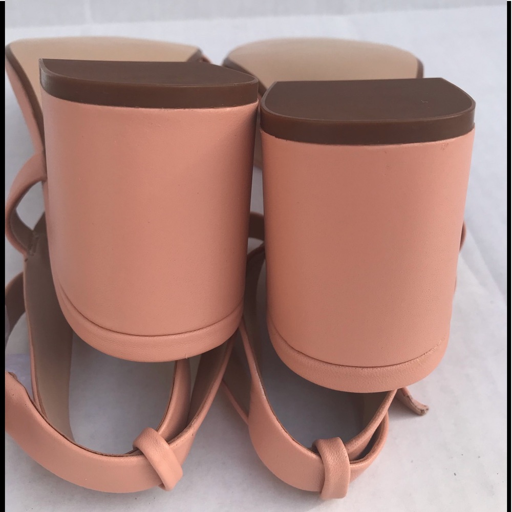 Bcbgeneration Sandals Leather Upper Blocked Heel - image 7